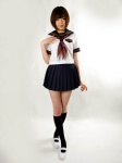 costume kneehighs miniskirt moe-boo namada pleated_skirt sailor_uniform school_uniform skirt rating:Safe score:2 user:nil!
