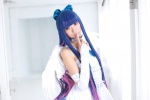 choker cosplay dress hairbow leggings multi-colored_hair necoco panty_&_stocking_with_garterbelt shimapan_and_stocking_necosmo stocking_(psg) wings rating:Questionable score:1 user:nil!