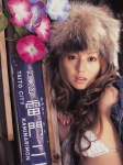 bikini_top denim flowers fur_hat jacket natsukawa_jun swimsuit rating:Safe score:1 user:nil!