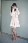 boots cosplay gray_legwear love_live!_school_idol_project miniskirt skirt sweater thighhighs twintails yazawa_niko yuria_(ii) zettai_ryouiki rating:Safe score:1 user:nil!