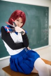 blackboard classroom claws cosplay my-hime sailor_uniform school_uniform thighhighs utou_kumi yuuki_nao_(my-hime) rating:Safe score:0 user:nil!