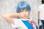 ayanami_rei blue_hair cosplay kanata neon_genesis_evangelion rating:Safe score:1 user:darkgray