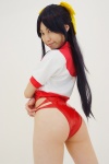 amano_kazumi ass bodysuit cosplay gunbuster hairbow jet_hyp! ponytail tshirt tsukiya rating:Safe score:2 user:nil!