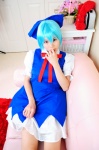 blouse blue_hair cirno cosplay meiji_kokoa touhou rating:Safe score:0 user:LittleSweetLoli