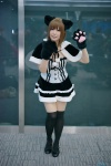 animal_ears black_legwear cape cat_ears cosplay dress narihara_riku original paw_gloves thighhighs zettai_ryouiki rating:Safe score:1 user:nil!