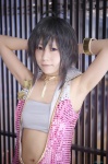 ahoge bodysuit cosplay idolmaster kikuchi_makoto minatomi_saki tubetop rating:Safe score:1 user:nil!