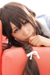 akiyama_mio ayumimi_usagi cosplay dress hair_ties k-on! twin_braids rating:Safe score:1 user:pixymisa