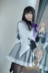akemi_homura amatsuka_miyu blouse cosplay hairband miniskirt pantyhose puella_magi_madoka_magica skirt rating:Safe score:0 user:nil!