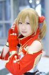 blonde_hair chatarou cosplay fingerless_gloves gloves silica_(sao) sword_art_online twintails vest rating:Safe score:0 user:nil!