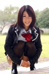 asukai_shiori blazer blouse costume pleated_skirt school_uniform skirt thighhighs zettai_ryouiki rating:Safe score:0 user:nil!