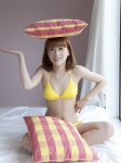bed bikini shigemori_satome side-tie_bikini swimsuit rating:Safe score:0 user:nil!