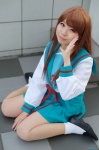 asahina_mikuru cosplay hiyori pantyhose pleated_skirt sailor_uniform school_uniform skirt socks suzumiya_haruhi_no_yuuutsu rating:Safe score:0 user:nil!