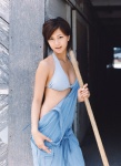 bikini_top cleavage memories open_clothes overalls swimsuit yasuda_misako rating:Safe score:1 user:nil!