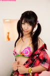 bikini_top blouse cleavage nagai_rina open_clothes swimsuit twintails rating:Safe score:0 user:nil!