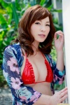 bikini_top blouse cleavage dgc_0954 kasumi_kaho open_clothes swimsuit underboob rating:Safe score:0 user:nil!