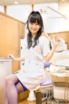 dress fishnet_stockings misty_292 nishimura_mizuho ponytail thighhighs rating:Safe score:0 user:nil!