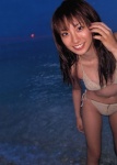 azu_kyun bikini ocean side-tie_bikini swimsuit wet yamamoto_azusa rating:Safe score:2 user:nil!