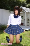 blouse costume kneesocks pleated_skirt school_uniform skirt skirt_lift tachibana_saya rating:Safe score:0 user:nil!