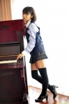 blouse dgc_0992 pleated_skirt sakai_ran school_uniform skirt thighhighs vest zettai_ryouiki rating:Safe score:1 user:nil!