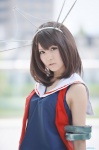 aisaka_mimi armbands cosplay hairband kantai_collection maya_(kantai_collection) sailor_uniform school_uniform rating:Safe score:0 user:nil!