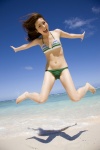 barefoot beach bikini cleavage ocean swimsuit tatsumi_natsuko ys_web_318 rating:Safe score:0 user:nil!