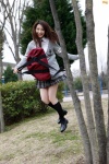 blouse bookbag cardigan costume kneesocks okamoto_rei pleated_skirt school_uniform skirt tie rating:Safe score:0 user:nil!