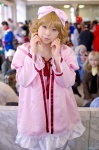 babydoll blonde_hair bloomers cosplay hairbow hinaichigo katou_mari ribbons rozen_maiden rating:Safe score:0 user:nil!