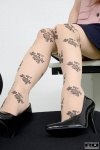 pantyhose pleated_skirt print_legwear rq-star_832 sayuka_aine sheer_legwear skirt vest rating:Safe score:0 user:nil!