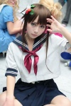cosplay ichigo_100 kagami_sou kitaoji_satsuki pantyhose pleated_skirt sailor_uniform school_uniform skirt rating:Safe score:0 user:nil!