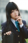 akiyama_mio bass blazer blouse cosplay k-on! makiron school_uniform rating:Safe score:0 user:nil!