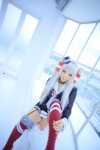 amatsukaze_(kantai_collection) bikini cosplay garter_belt hat kantai_collection red_legwear sailor_dress saku see-through senku side-tie_bikini silver_hair swimsuit thighhighs twintails white_legwear rating:Safe score:0 user:nil!