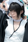 apron choker cleavage cosplay hairband iroha_(samurai_spirits) kimono maid maid_uniform myumyu samurai_spirits rating:Safe score:0 user:pixymisa