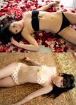 bikini cleavage polka_dots sato_sayaka side-tie_bikini swimsuit rating:Safe score:1 user:nil!