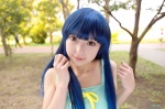 blue_hair cosplay dress furude_rika higurashi_no_naku_koro_ni tomoyo rating:Safe score:0 user:nil!