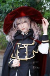 aki_(iv) blonde_hair cape cosplay dress jacket original wand witch_hat rating:Safe score:0 user:nil!