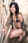 bikini blouse cleavage kawamura_yukie open_clothes refreshing swimsuit rating:Safe score:0 user:nil!