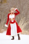 blonde_hair boots braid cosplay dress fate/series fate/stay_night kamui_arisa red_moon saber rating:Safe score:0 user:nil!