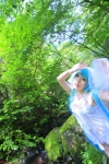 aqua_hair cleavage cosplay dress hatsune_miku saku scene_ever_4 twintails veil vocaloid rating:Safe score:0 user:nil!