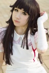 amane_(ii) apron bandage blouse caramel_eyes cosplay super_dangan-ronpa_2 tsumiki_mikan twintails rating:Safe score:2 user:pixymisa