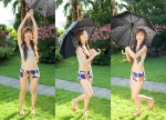 dreamin'_girl midriff ogura_yuuko shorts tank_top twintails umbrella rating:Safe score:0 user:nil!