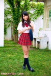 blouse bookbag kneesocks pleated_skirt school_uniform shirasaki_honoka skirt rating:Safe score:0 user:nil!