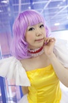 choker cosplay creamy_mami dress mahou_no_tenshi_creamy_mami morisawa_yu purple_hair uru_rin rating:Safe score:0 user:pixymisa