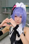 <3 apron blue_hair cosplay crossplay hairband maid maid_uniform otoko_no_ko_wa_meido_fuku_ga_osuki!? sleeveless_blouse tatsuki_(ii) vest yuki_(otosuki) rating:Safe score:1 user:pixymisa
