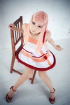 anemone cosplay dress eureka_seven headband kanda_midori pantyhose pink_hair rating:Safe score:0 user:Log