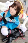 boots bow cosplay elbow_gloves gloves hairband hair_ribbons miniskirt pleated_skirt skirt suzumiya_haruhi suzumiya_haruhi_no_tomadoi suzumiya_haruhi_no_yuuutsu taku_anko thighhighs rating:Safe score:0 user:nil!