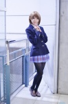 black_legwear blazer blouse cosplay koizumi_hanayo love_live!_school_idol_project pantyhose pleated_skirt rinami school_uniform skirt rating:Safe score:5 user:nil!