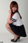 4k-star_018 kisaragi_kurumi pantyhose pleated_skirt sailor_uniform school_uniform sheer_legwear skirt rating:Safe score:2 user:nil!
