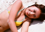 beach bikini_top cleavage kamata_natsumi swimsuit wet your_eyes_only rating:Safe score:1 user:nil!