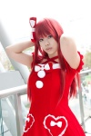 bow cosplay dress hairbow original red_hair yuu_(ii) rating:Safe score:0 user:pixymisa