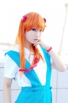 cosplay neon_genesis_evangelion orange_hair raiko sailor_uniform school_uniform soryu_asuka_langley twintails rating:Safe score:0 user:nil!